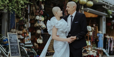 "Cô dâu xuống tóc vì chồng" thông báo ông xã đã ra đi: Hẹn kiếp sau