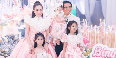 Trước khi giàu có, Di Băng từng buồn tủi đưa con chụp ké khu nhà giàu
