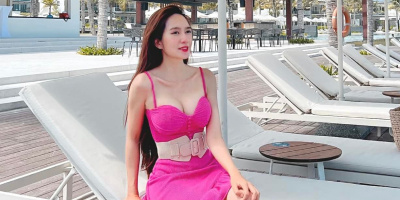 Bà xã kém 16 tuổi của Lý Hải khoe dáng nuột, chẳng ai nghĩ là mẹ 4 con