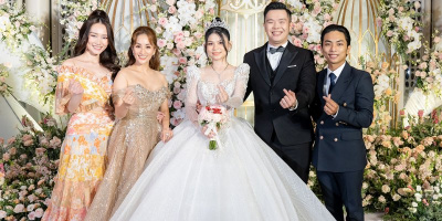Những sao Việt mất điểm vì mặc trang phục lấn lướt cả cô dâu