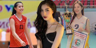Hoa khôi bóng chuyền Đặng Thu Huyền "lột xác" hoàn toàn để thi hoa hậu