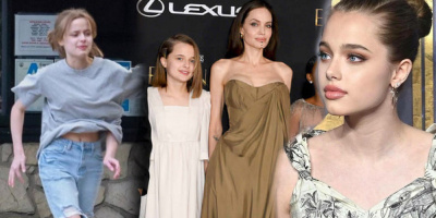Nhan sắc ngày càng xinh đẹp của con gái út nhà Angelina Jolie