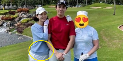 Park Shin Hye hiếm hoi lộ ảnh bụng bầu 6 tháng to vượt mặt