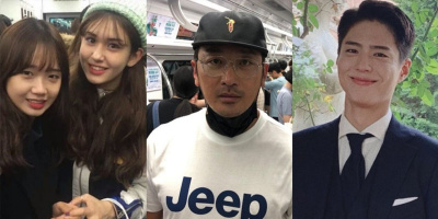Sao Hàn thích đi tàu điện ngầm: G-Dragon - Park Bo Gum bị fan bắt gặp