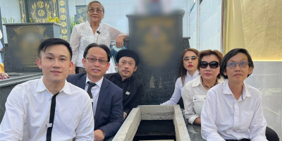 Hoài Linh hiếm hoi xuất hiện, cả nhà ở Mỹ về Việt Nam lo chôn cất bố