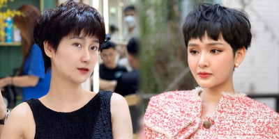 Bạn gái Huy Hùng cắt tóc giống Hiền Hồ, nhan sắc có "ăn đứt" bản gốc?