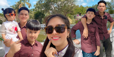 Kỳ lạ con trai riêng Lê Phương thân thiết với ba dượng hơn cả mẹ ruột