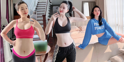Bảo Thy hậu sinh con: 3 tháng khoe eo thon, giờ tự tin "lên đồ"