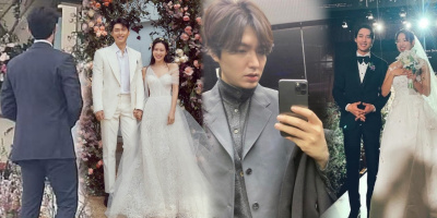 Tại sao sao Hàn luôn chọn quần áo tối màu hoặc đơn sắc để dự đám cưới?