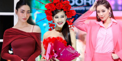 Dàn hoa hậu làm vedette trong show diễn của NTK Tạ Linh Nhân