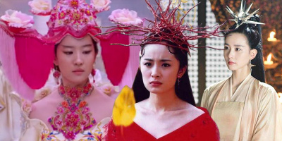 Khó hiểu với những tạo hình kỳ quái của dàn sao Hoa ngữ trên màn ảnh