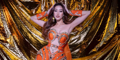 Hoa hậu Khánh Vân khoe sắc rạng rỡ trong tuần cuối cùng đương nhiệm