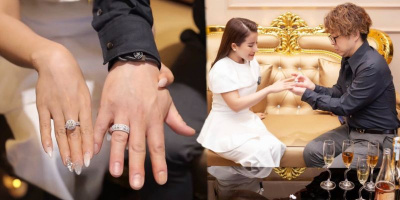 Cận cảnh chiếc nhẫn kim cương khủng Đức Nhân được chồng tặng sinh nhật