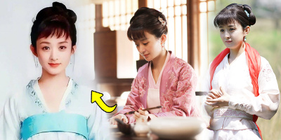 Tạo hình ban đầu của thiếu nữ Triệu Lệ Dĩnh trong phim Minh Lan Truyện