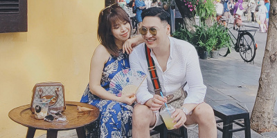 Vợ Mạnh Trường khoe bụng bầu, vừa có thai đã được chồng đưa đi du lịch