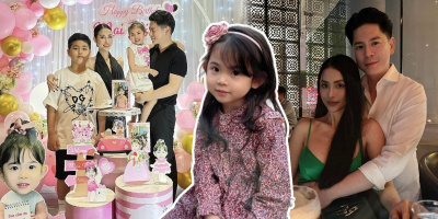 Mai Hồ lần đầu tổ chức sinh nhật cho con gái tại Việt Nam