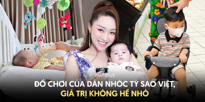 Đồ chơi nhóc tỳ nhà sao Việt: Từ hàng nhập khẩu đến thương hiệu xa xỉ