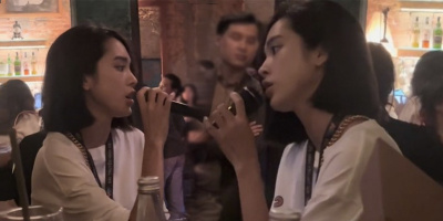 Quỳnh Lương hát karaoke cực tình cảm, khoe góc nghiêng thần thánh
