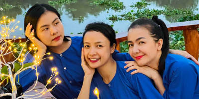 Lê Bê La - Vân Trang hội ngộ dự tiệc sinh nhật con trai Huỳnh Đông