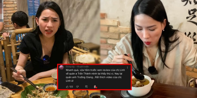 Võ Hà Linh được fan hết lòng ủng hộ khi review quán ăn của nghệ sĩ