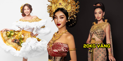 Thùy Tiên mặc trang phục truyền thống của người Indonesia
