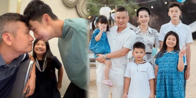 Jennifer Phạm chứng minh sự thân thiết bất ngờ giữa chồng và con riêng