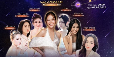 Nam Em tham gia biểu diễn tại show âm nhạc trực tuyến “Đêm hội Trăng Rằm”