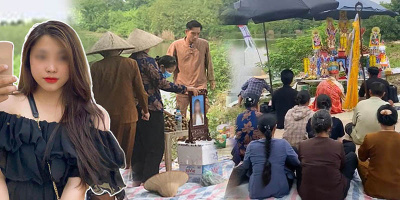 Gia đình ra bờ sông làm lễ 49 ngày cho cô gái mất tích bí ẩn ở Hà Nội