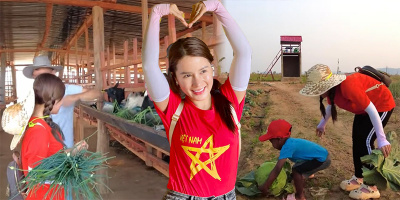 Đức Nhân ghé trang trại 2,3 tỷ của Quang Linh: Lôi Con dẫn đường