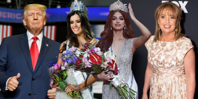 So kè vẻ đẹp 2 "con gái út" Miss Universe thời Trump và IMG