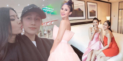 Tình bạn 8 năm ấn tượng của Thuý Vân và "bông hồng lai" Diana Nguyễn
