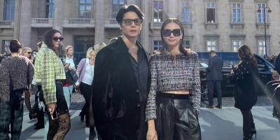 Vợ chồng Ngô Thanh Vân sang chảnh dự show Chanel ở Paris Fashion Week