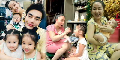 Quỳnh Quỳnh làm mẹ bỉm: Mặc áo 35 nghìn nhưng cho con toàn hàng xịn