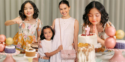 Nhan sắc con gái "mỹ nhân đẹp nhất Philippines" bước sang tuổi thứ 7