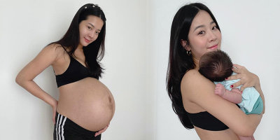 Karen Nguyễn khoe ảnh "1 bộ đồ 2 số phận" sau khi sinh con