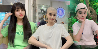Cảm động hình ảnh cô gái trẻ "hiến" tóc tặng bệnh nhân hiểm nghèo