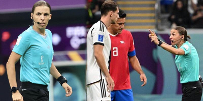 Nữ trọng tài đi vào lịch sử chưa từng xảy ra suốt 92 năm World Cup