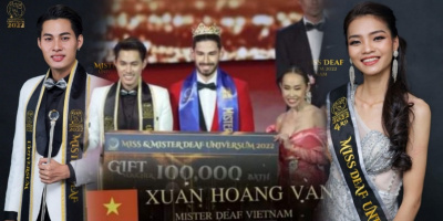 Profile chân dài Việt là Nam vương, Á hậu Khiếm thính Quốc tế 2022