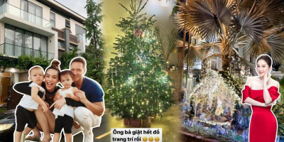 Dàn sao Việt "thay áo mới" cho cơ ngơi nhân dịp Giáng sinh