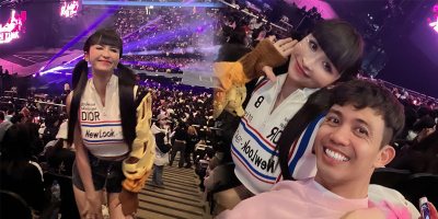 Vợ Minh Nhựa sang tận London xem show BLACKPINK, còn cosplay Jisoo