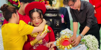 Cô dâu miền Tây được tặng 50 cây vàng làm của hồi môn, “gánh” trĩu cổ