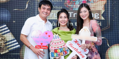 Dàn sao Việt đến dự tiệc sinh nhật của bà xã Cao Minh Đạt
