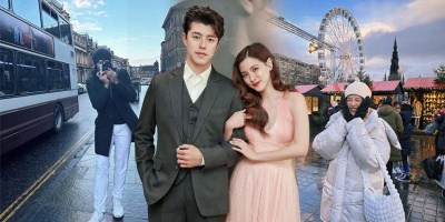 Baifern sang trời Âu cuối năm, Nine Naphat lại check-in cùng địa điểm