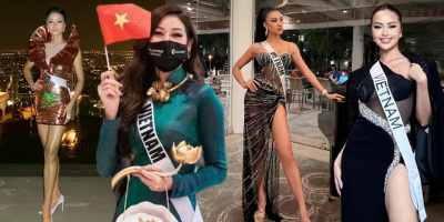 Thời trang của các đại diện Việt Nam trong tiệc chào mừng tại MU
