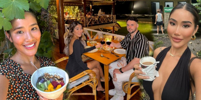 Vừa vi vu sang chảnh tại Bali, Vy Phạm đã về quê chồng ở Úc