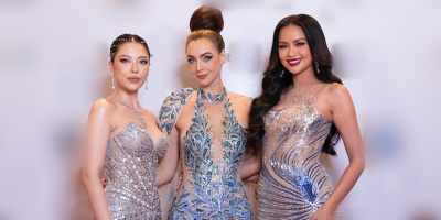 Ngọc Châu đọ sắc Top 3 Miss Charm 2023 cùng dàn hậu quốc tế