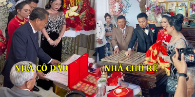 Cặp vợ chồng được tặng quà cưới 230 cây vàng cùng loạt tài sản giá trị