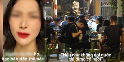 TikToker 1.5 triệu follow tố cô bán nước "bạc bẽo" không cho mình ngồi