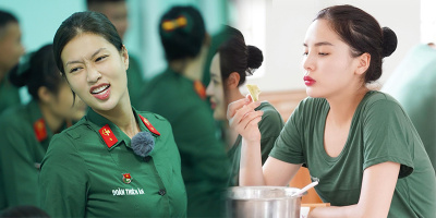 Hình ảnh của dàn hậu Việt khi tham gia chương trình Sao Nhập Ngũ
