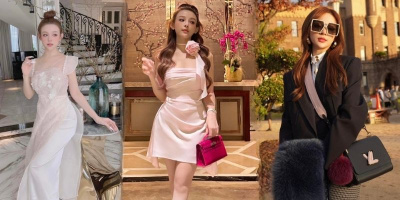 Huyền Baby lên đồ dự đám cưới, giá trị outfit bằng cả căn hộ người ta